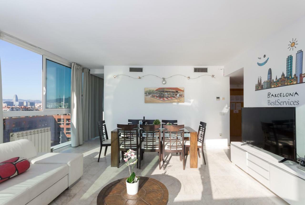 1410 - Mediterranean Forum Apartment Barcelona Buitenkant foto