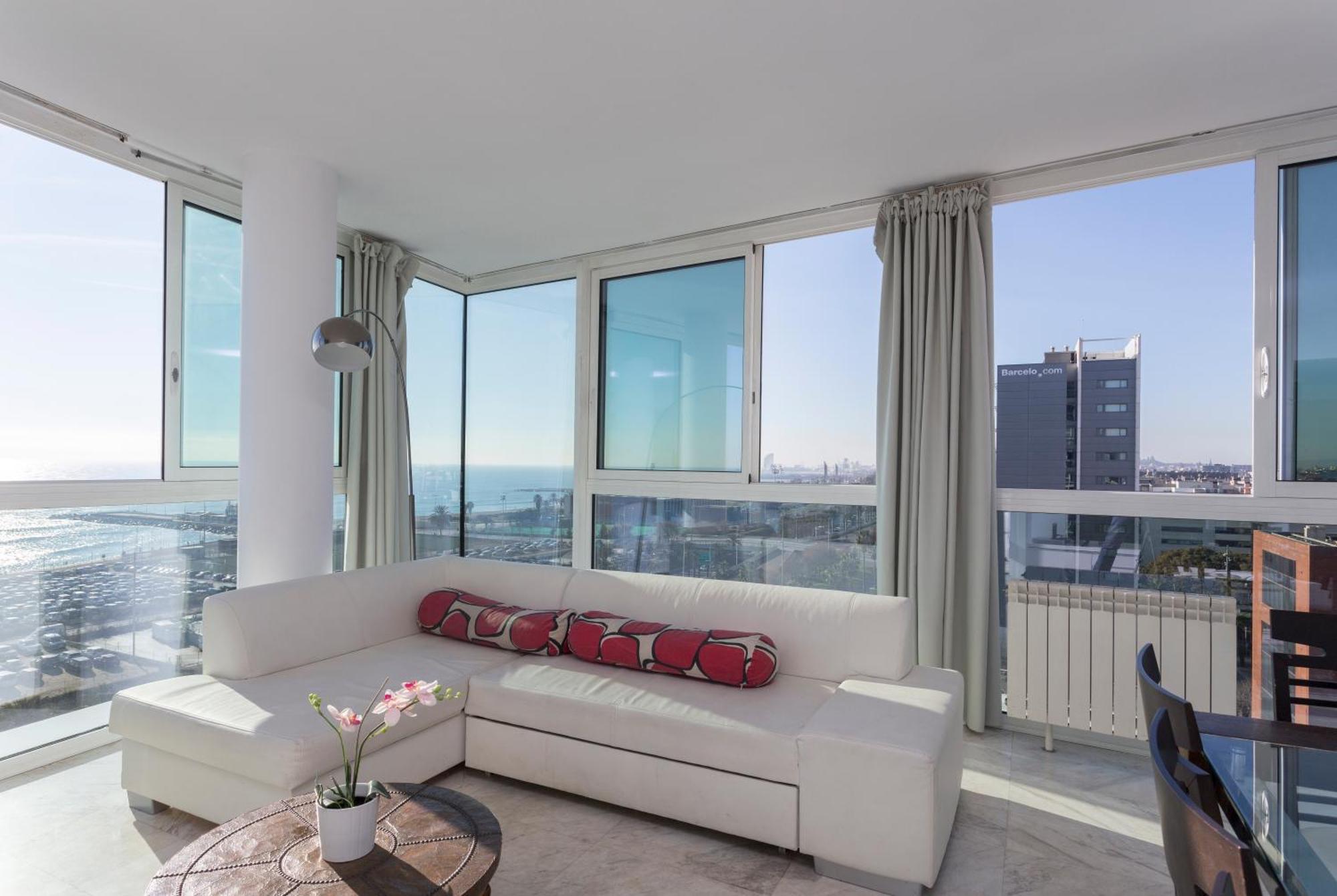 1410 - Mediterranean Forum Apartment Barcelona Buitenkant foto